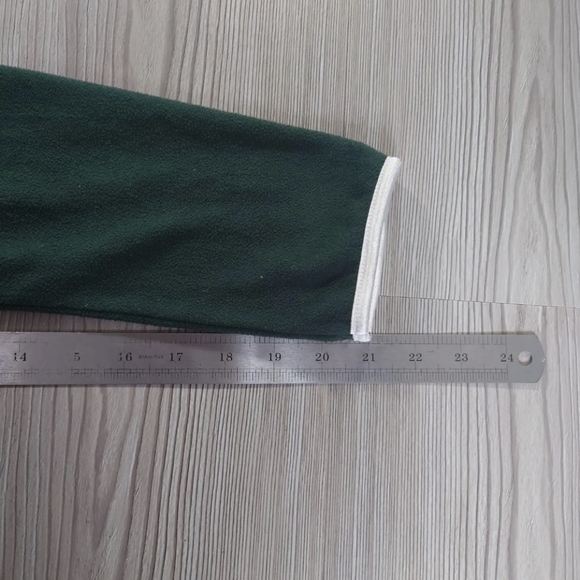 Team Reebok NFL Greenbay Packers Women's Full Zip Fleece Green Medium Hoodied - Picture 7 of 7